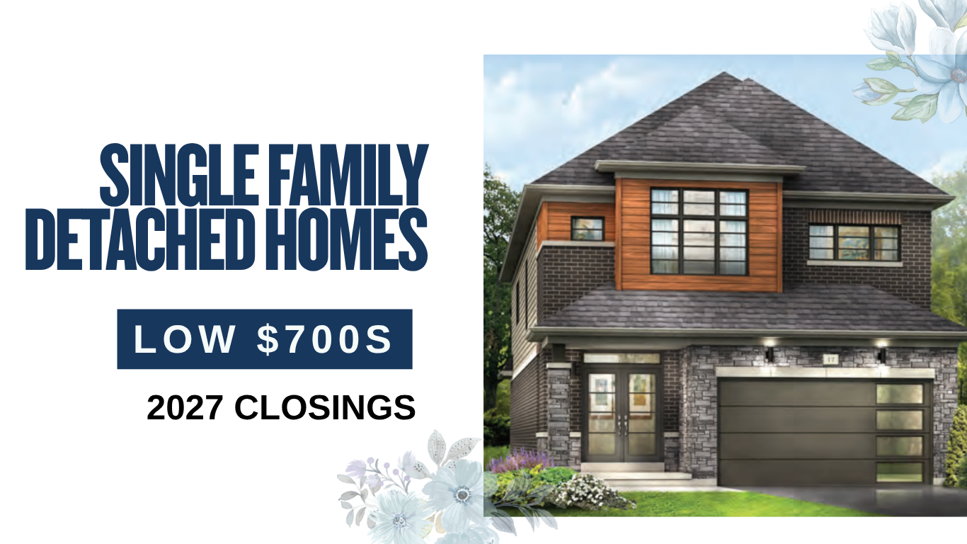 Empire Avalon Single Family Detached Homes from Low $700s — 2027 Closings
