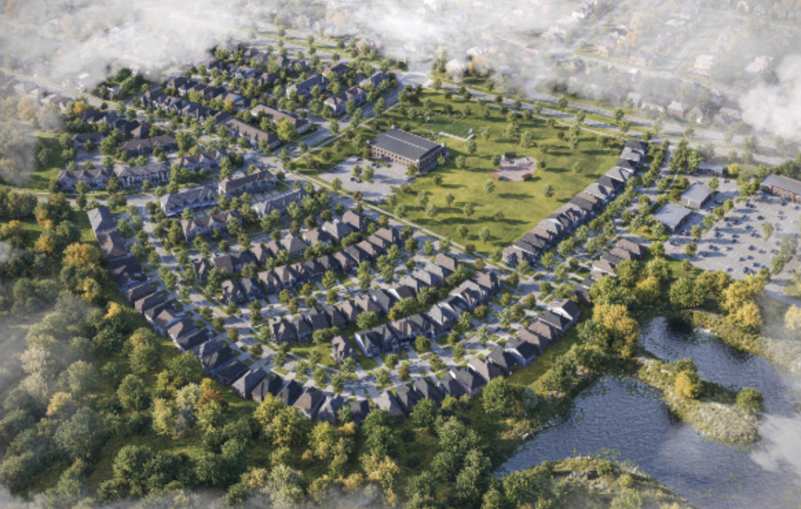 Empire Avalon master site plan aerial